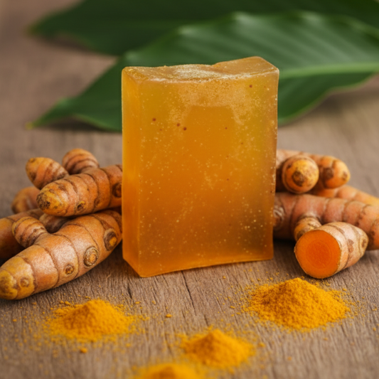 Turmeric Glow Soap – Radiance & Tan Care Bar