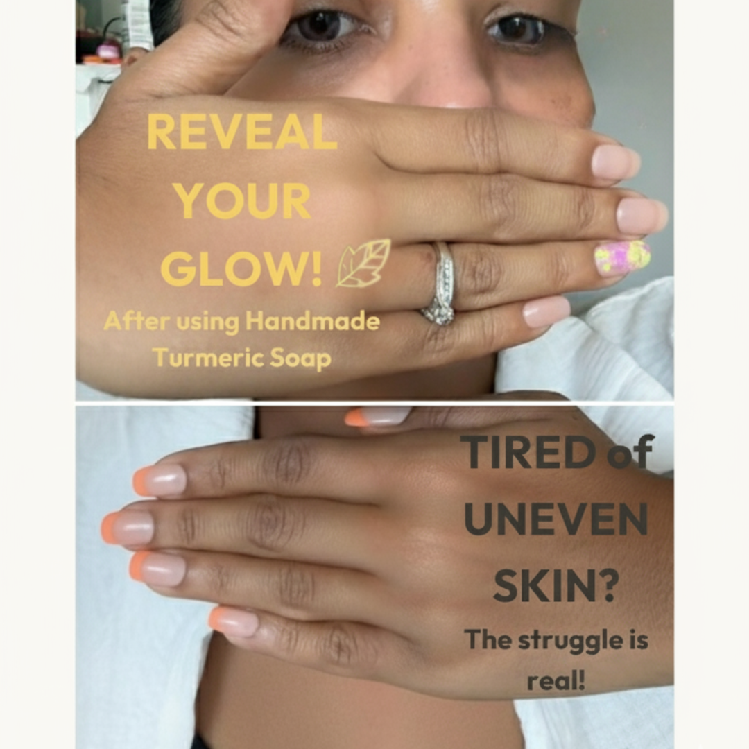 Turmeric Glow Soap – Radiance & Tan Care Bar