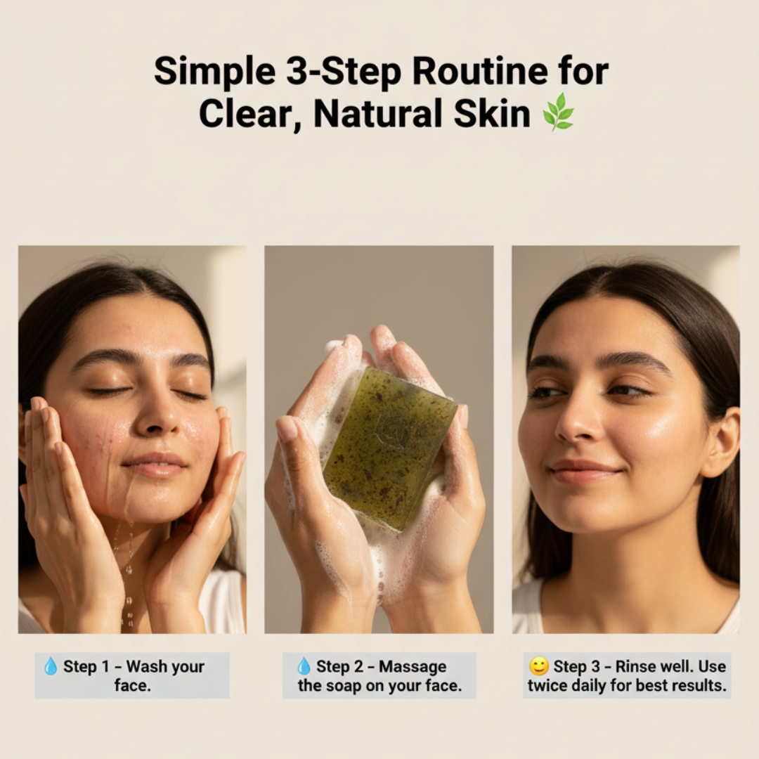Anti-Acne Neem & Aloe Vera Soap
